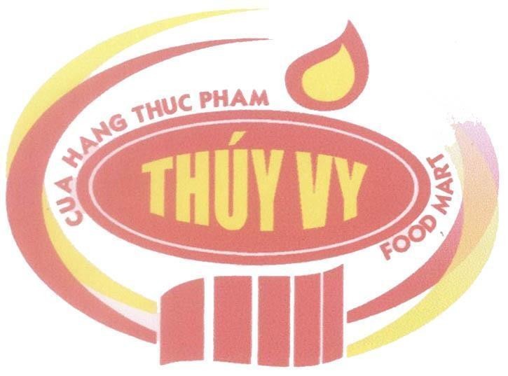 Mẫu nhãn hiệu Thuý Vy CUA HANG THUC PHAM FOOD MART