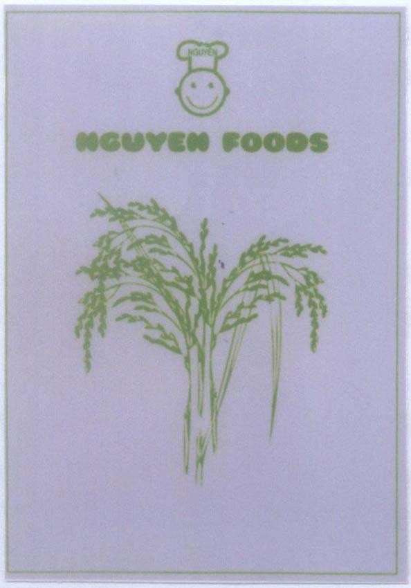 Mẫu nhãn hiệu NGUYEN FOODS