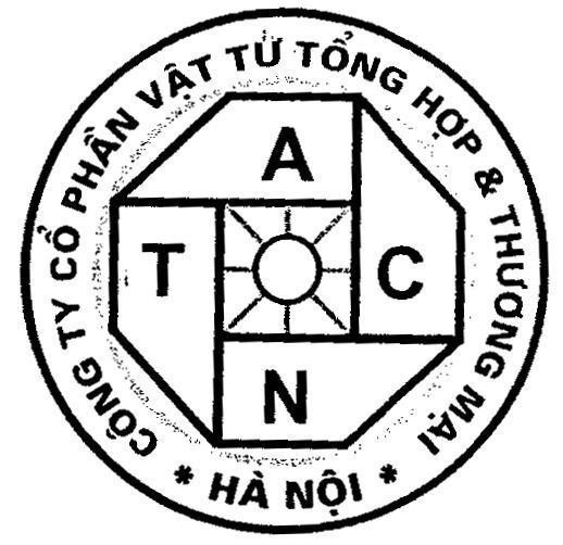 Mẫu nhãn hiệu T A C N Công ty cổ phần vật tư tổng hợp & thương mại Hà Nội