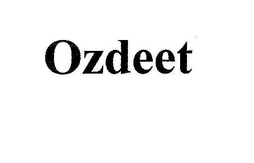 Mẫu nhãn hiệu Ozdeet