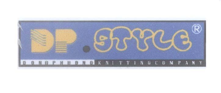 Mẫu nhãn hiệu DP STYLE DONG PHUONG KNITTING COMPANY