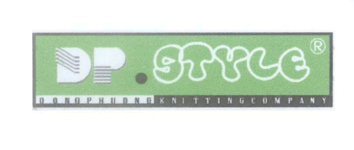 Mẫu nhãn hiệu DP STYLE DONG PHUONG KNITTING COMPANY