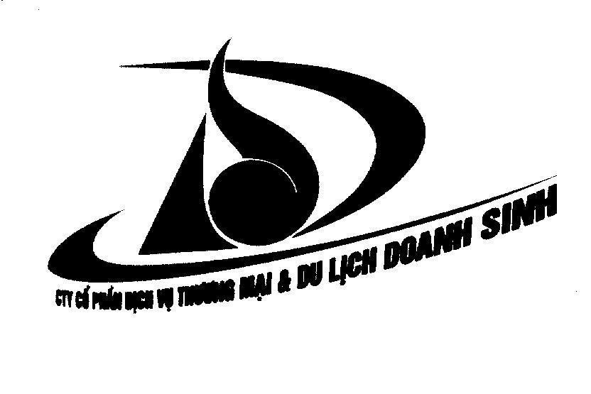 Mẫu nhãn hiệu DS CTy Cổ Phần Dịch Vụ Thương Mại & Du Lịch Doanh Sinh