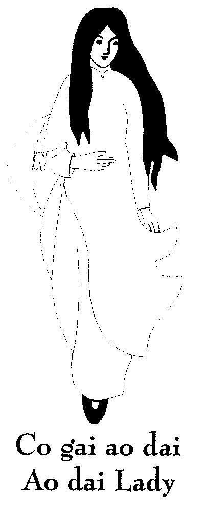 Mẫu nhãn hiệu Co gai ao dai Ao dai Lady