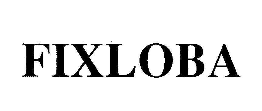 Mẫu nhãn hiệu FIXLOBA