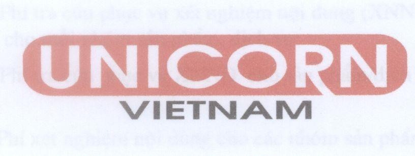 Mẫu nhãn hiệu UNICORN VIETNAM