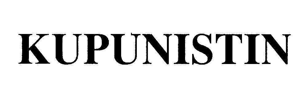 Mẫu nhãn hiệu KUPUNISTIN