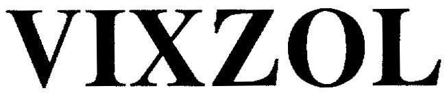 Mẫu nhãn hiệu VIXZOL