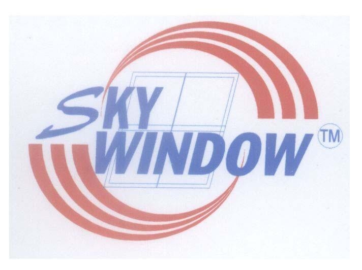 Mẫu nhãn hiệu SKY WINDOW