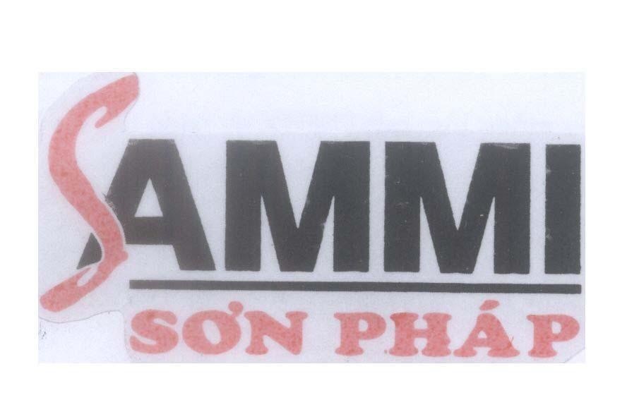 Mẫu nhãn hiệu SAMMI Sơn Pháp