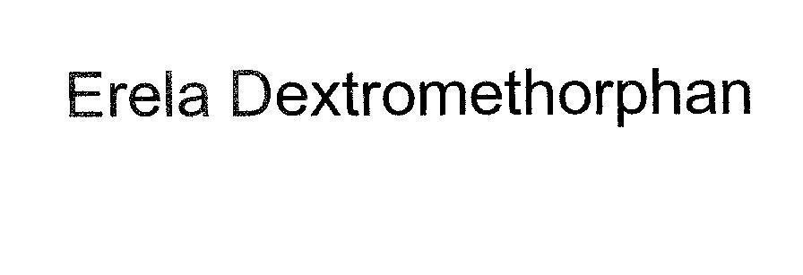 Mẫu nhãn hiệu Erela Dextromethorphan