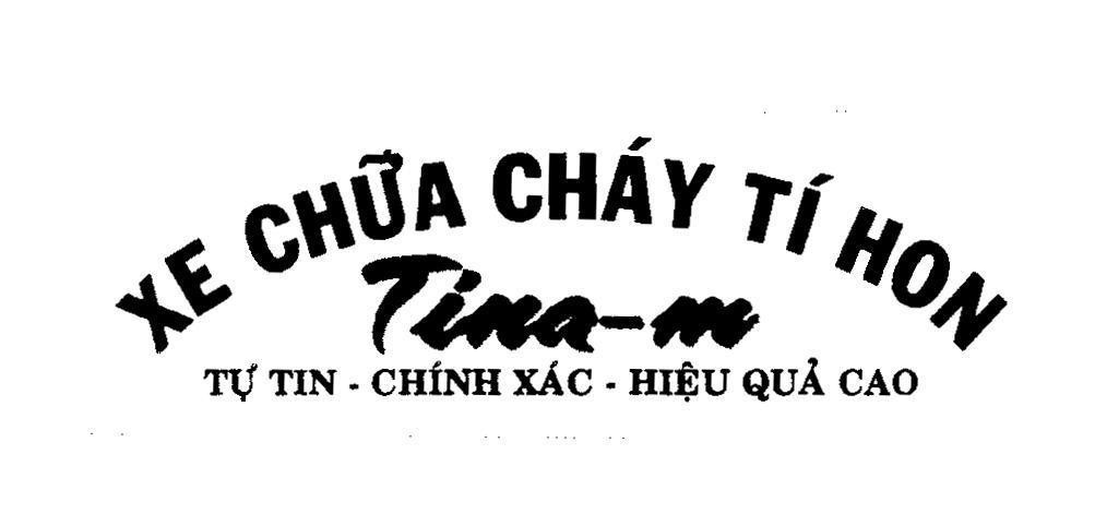 Mẫu nhãn hiệu Xe Chữa Cháy Tí Hon Tina-m Tự Tin - Chính Xác - Hiệu Quả Cao