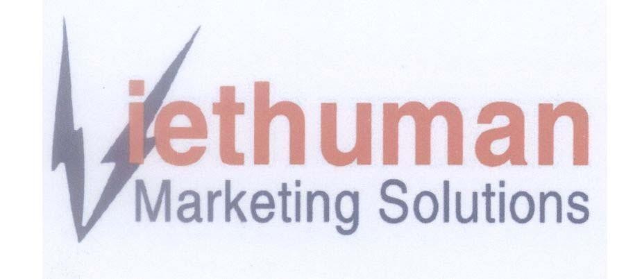 Mẫu nhãn hiệu Viethuman Marketing Solutions
