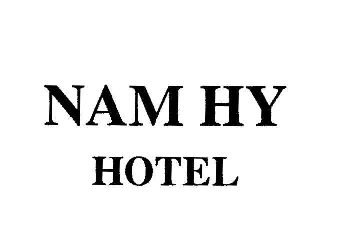 Mẫu nhãn hiệu NAM HY HOTEL