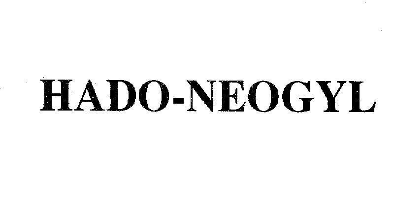Mẫu nhãn hiệu HADO-NEOGYL