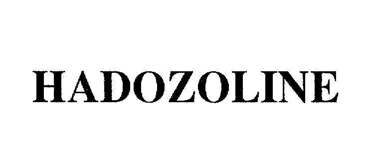 Mẫu nhãn hiệu HADOZOLINE