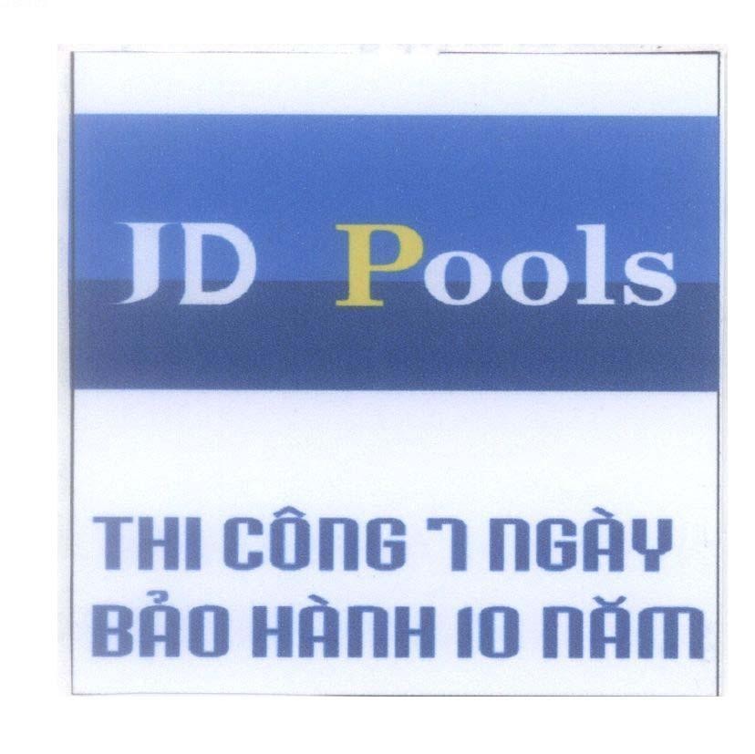 Mẫu nhãn hiệu JD Pools Thi Công 7 Ngày Bảo Hành 10 Năm