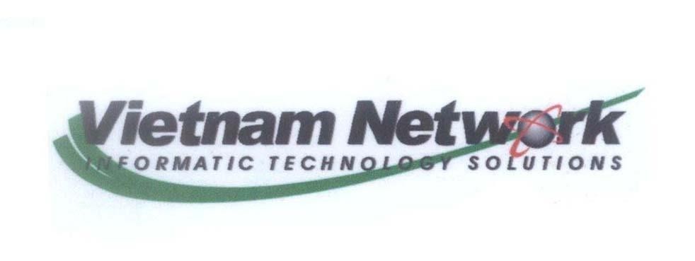 Mẫu nhãn hiệu Vietnam Network INFORMATIC TECHNOLOGY SOLUTIONS