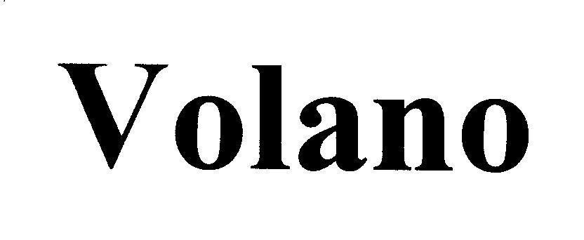 Mẫu nhãn hiệu Volano