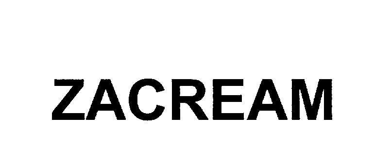Mẫu nhãn hiệu ZACREAM