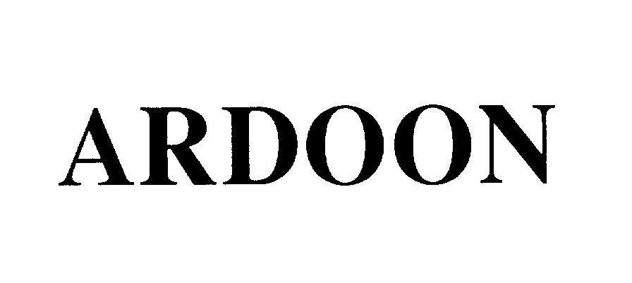 Mẫu nhãn hiệu ARDOON