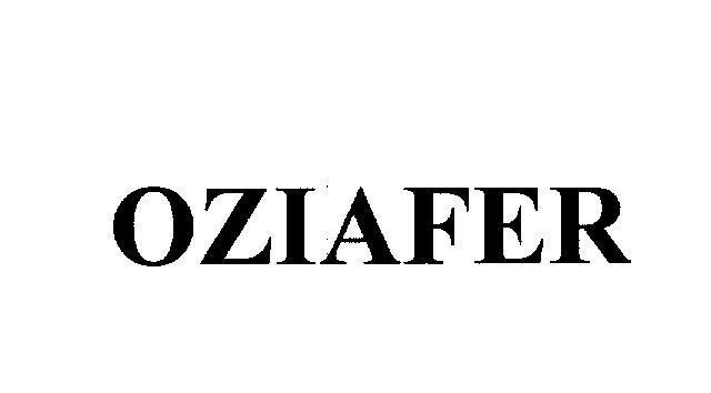 Mẫu nhãn hiệu OZIAFER