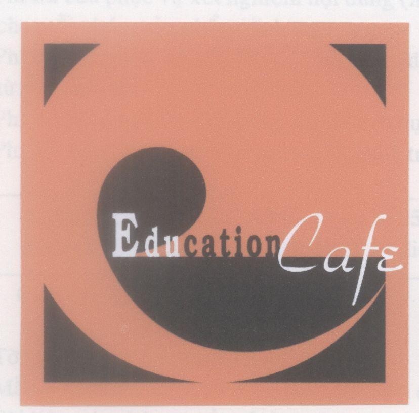 Mẫu nhãn hiệu e Education Cafe