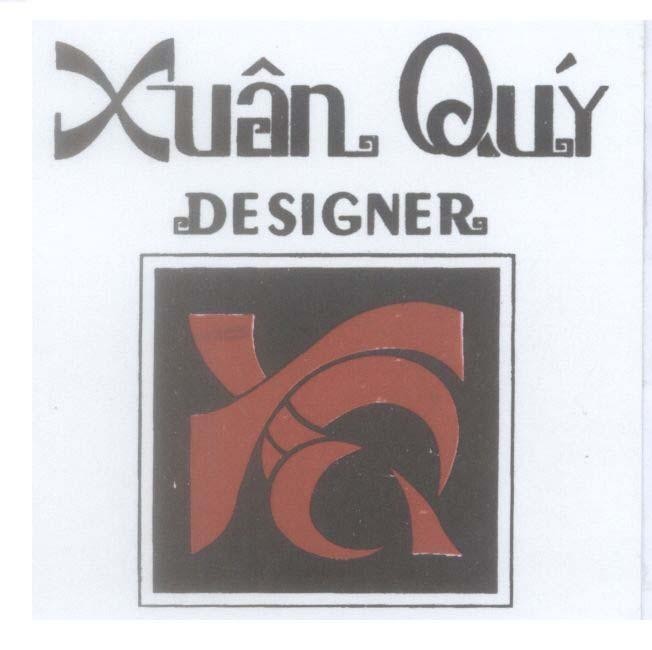 Mẫu nhãn hiệu X Q Xuân Quý Designer