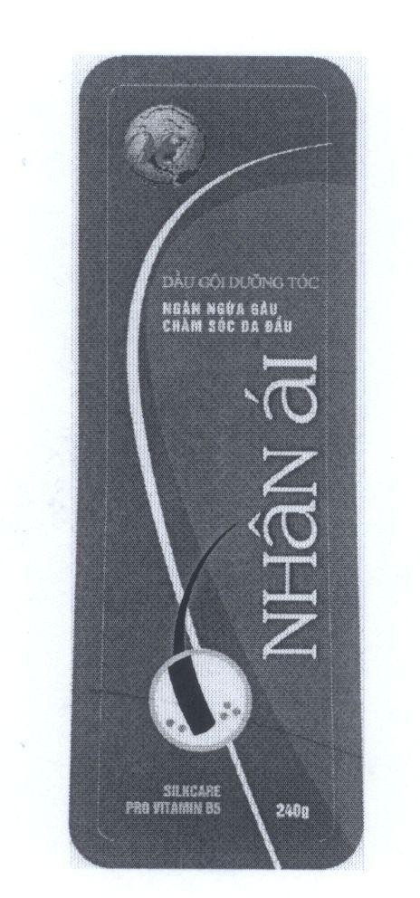 Mẫu nhãn hiệu NA dầu gội dưỡng tóc ngăn ngừa gàu chăm sóc da đầu Nhân ái Silkcare pro Vitamin B5