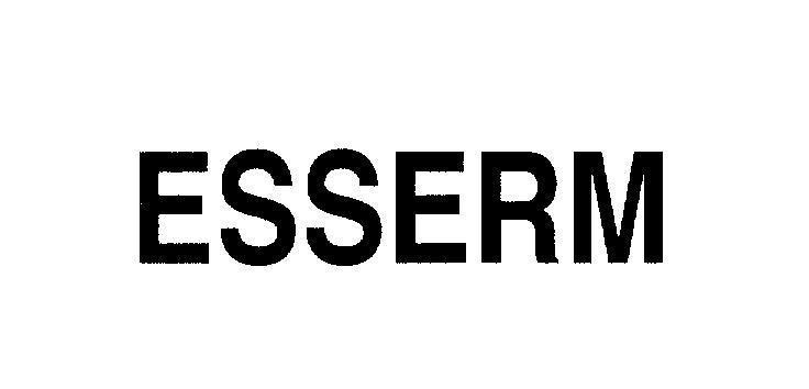 Mẫu nhãn hiệu ESSERM