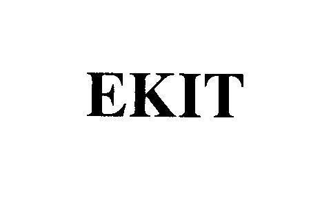 Mẫu nhãn hiệu EKIT