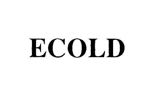Mẫu nhãn hiệu ECOLD