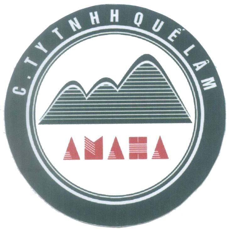 Mẫu nhãn hiệu AMAHA C.TY TNHH Quế Lâm