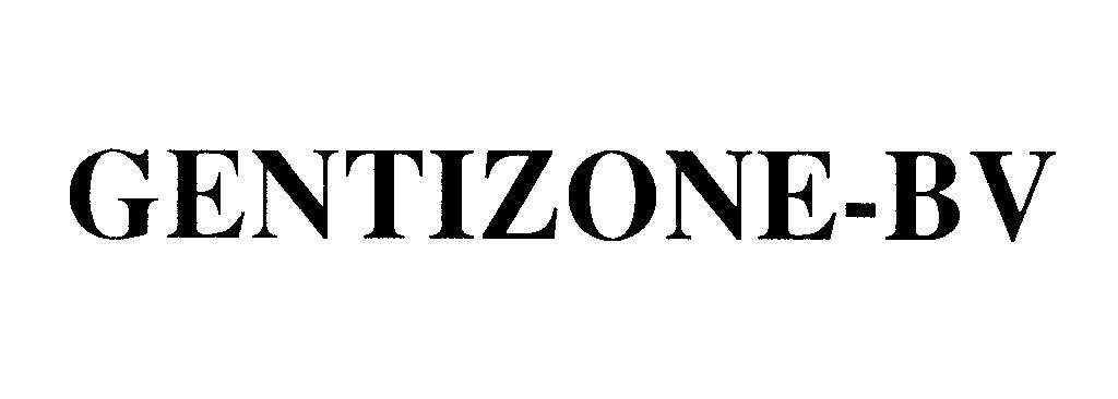 Mẫu nhãn hiệu GENTIZONE-BV