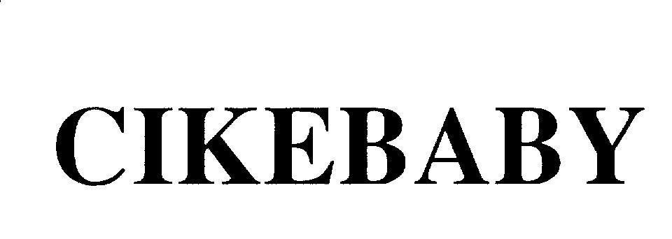 Mẫu nhãn hiệu CIKEBABY