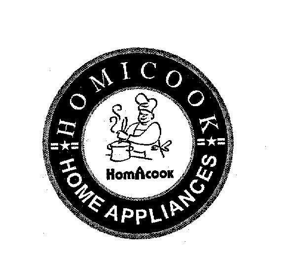 Mẫu nhãn hiệu HOMICOOK HOME APPLIANCES HomAcook