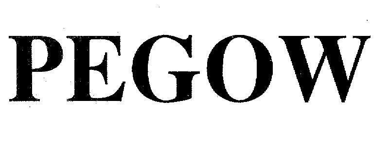 Mẫu nhãn hiệu PEGOW