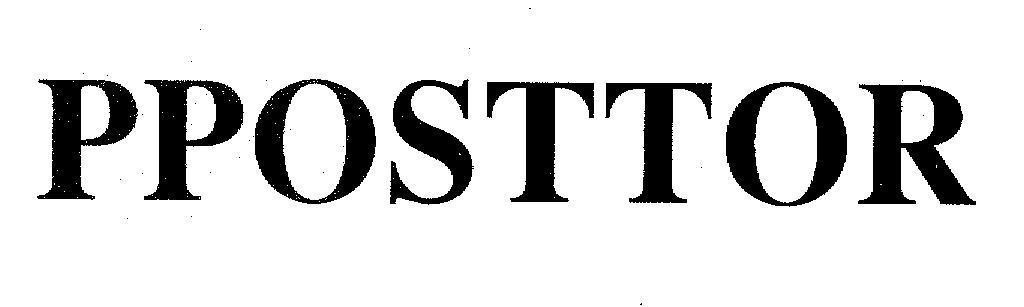 Mẫu nhãn hiệu PPOSTTOR