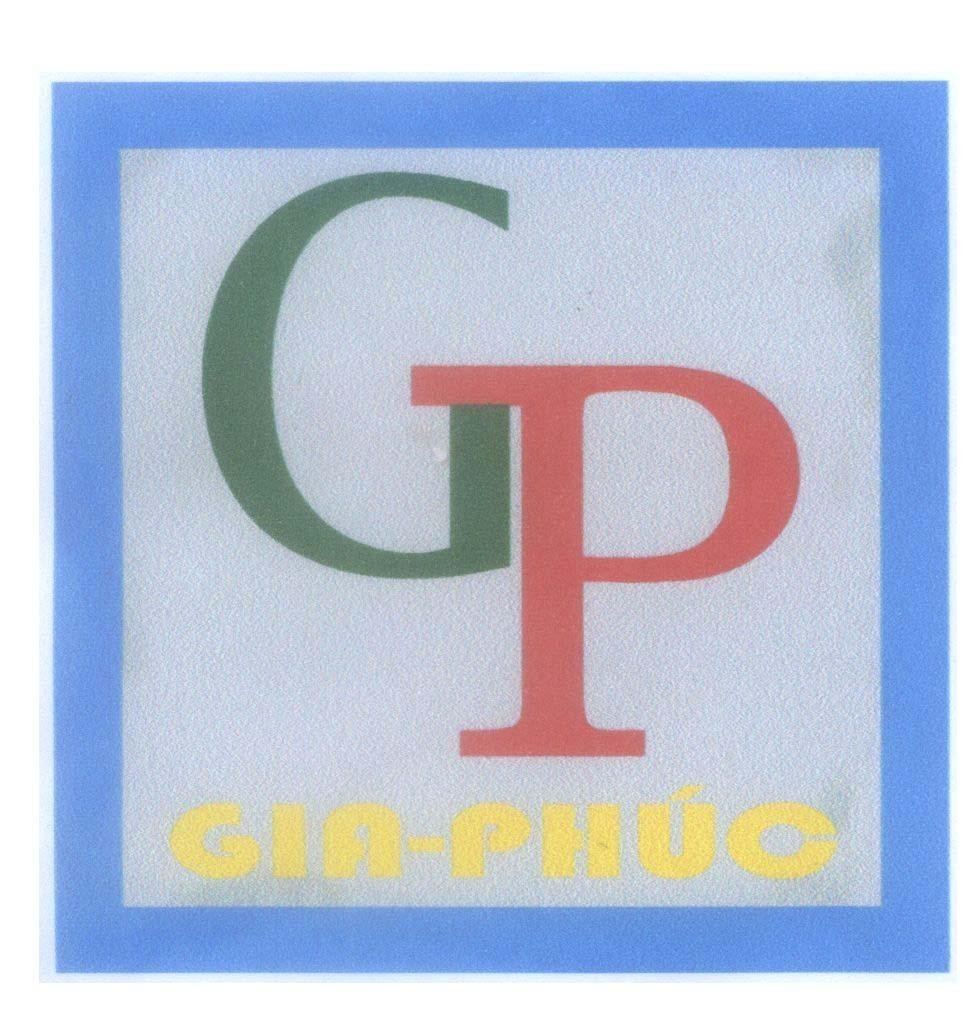 Mẫu nhãn hiệu GP Gia - Phúc