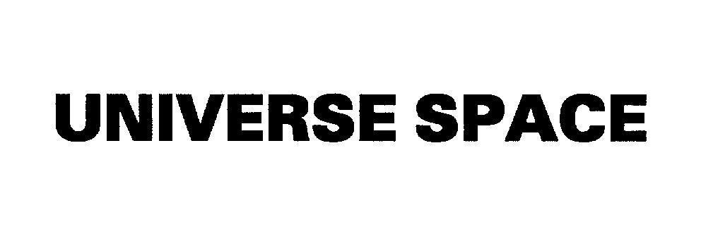 Mẫu nhãn hiệu UNIVERSE SPACE