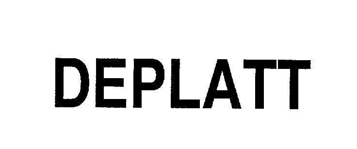 Mẫu nhãn hiệu DEPLATT