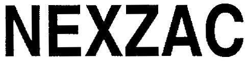 Mẫu nhãn hiệu NEXZAC
