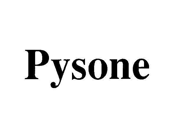 Mẫu nhãn hiệu Pysone