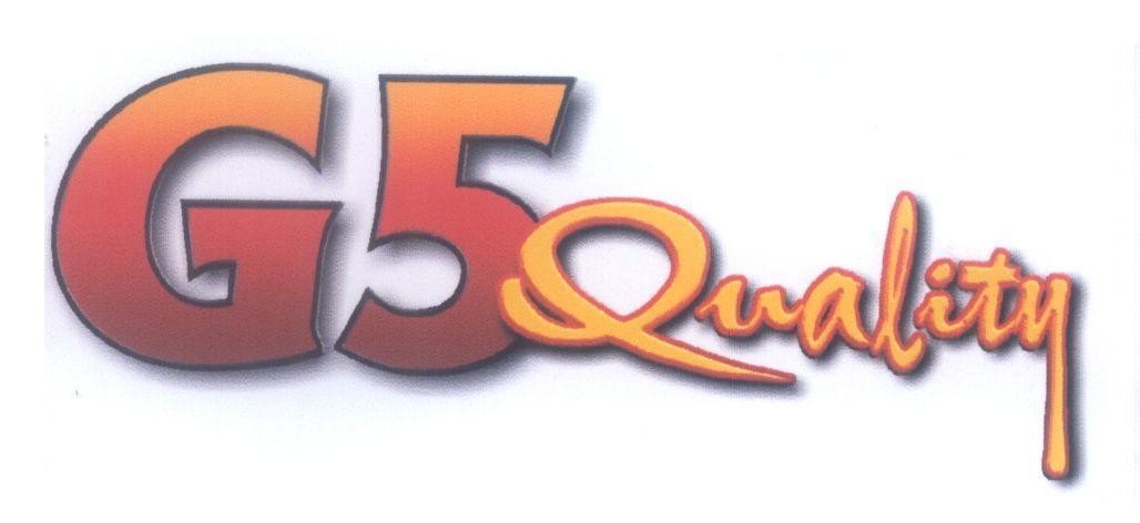 Mẫu nhãn hiệu G5 Quality