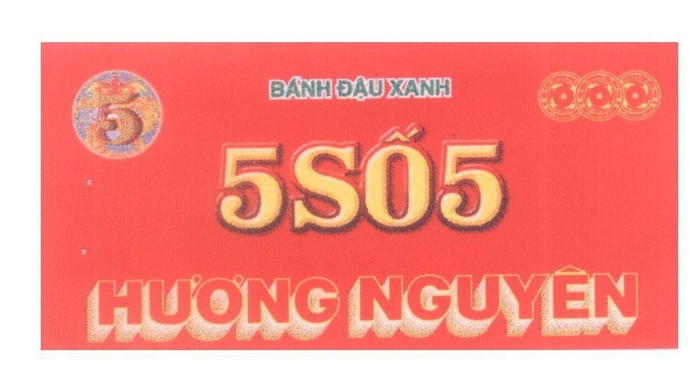 Mẫu nhãn hiệu Bánh đậu xanh Hương Nguyên 5 số 5