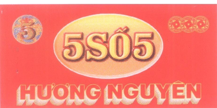 Mẫu nhãn hiệu 5 Số 5 Hương Nguyên