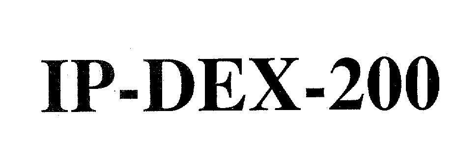Mẫu nhãn hiệu IP- DEX-200
