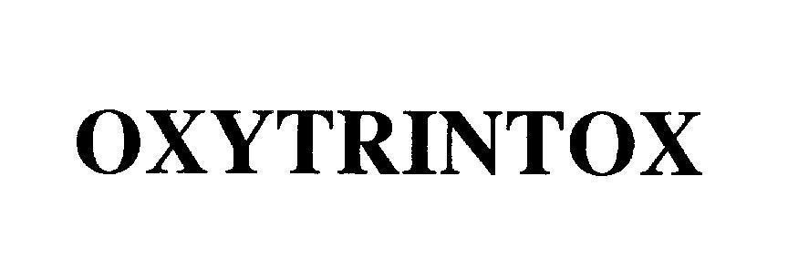 Mẫu nhãn hiệu OXYTRINTOX