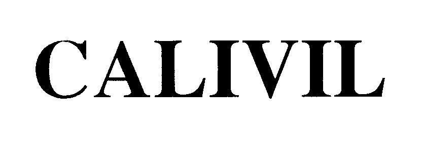 Mẫu nhãn hiệu CALIVIL