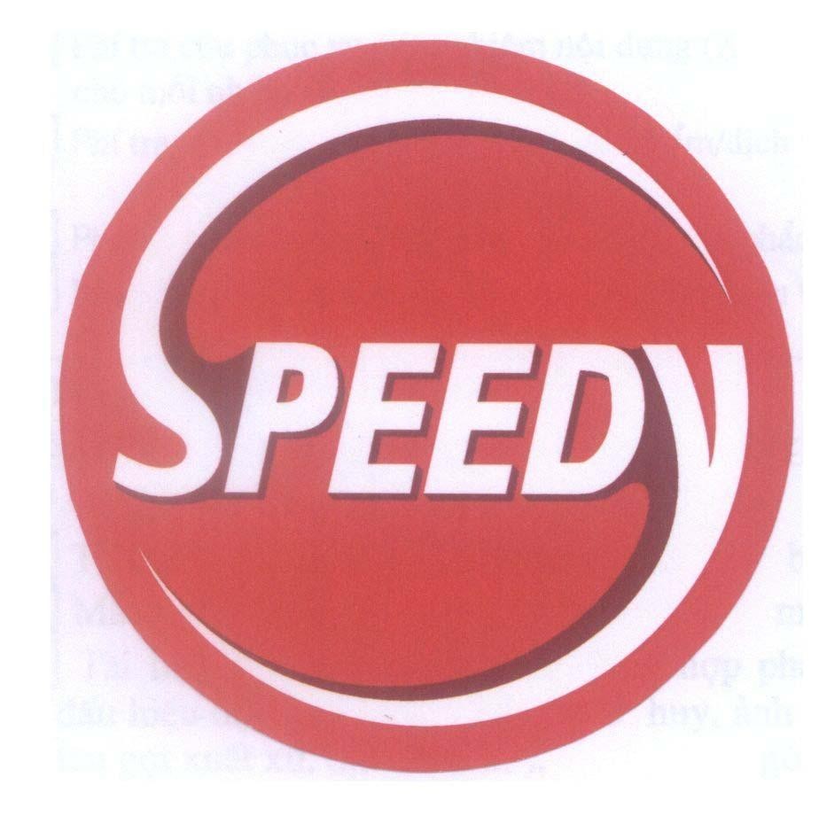 Mẫu nhãn hiệu SPEEDY